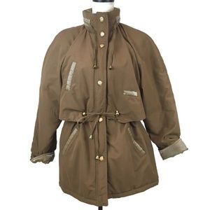 Current Seen VTG Coat Size Medium Tan
